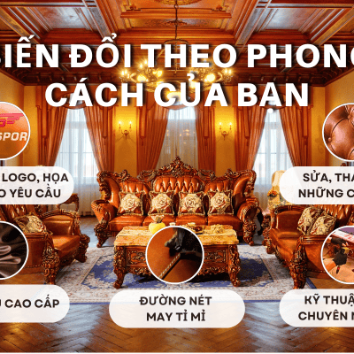 GHẾ SOFA CÓ THỂ GIỐNG NHAU KHI MUA MỚI, NHƯNG SẼ LÀ DUY NHẤT NẾU BẠN BỌC LẠI